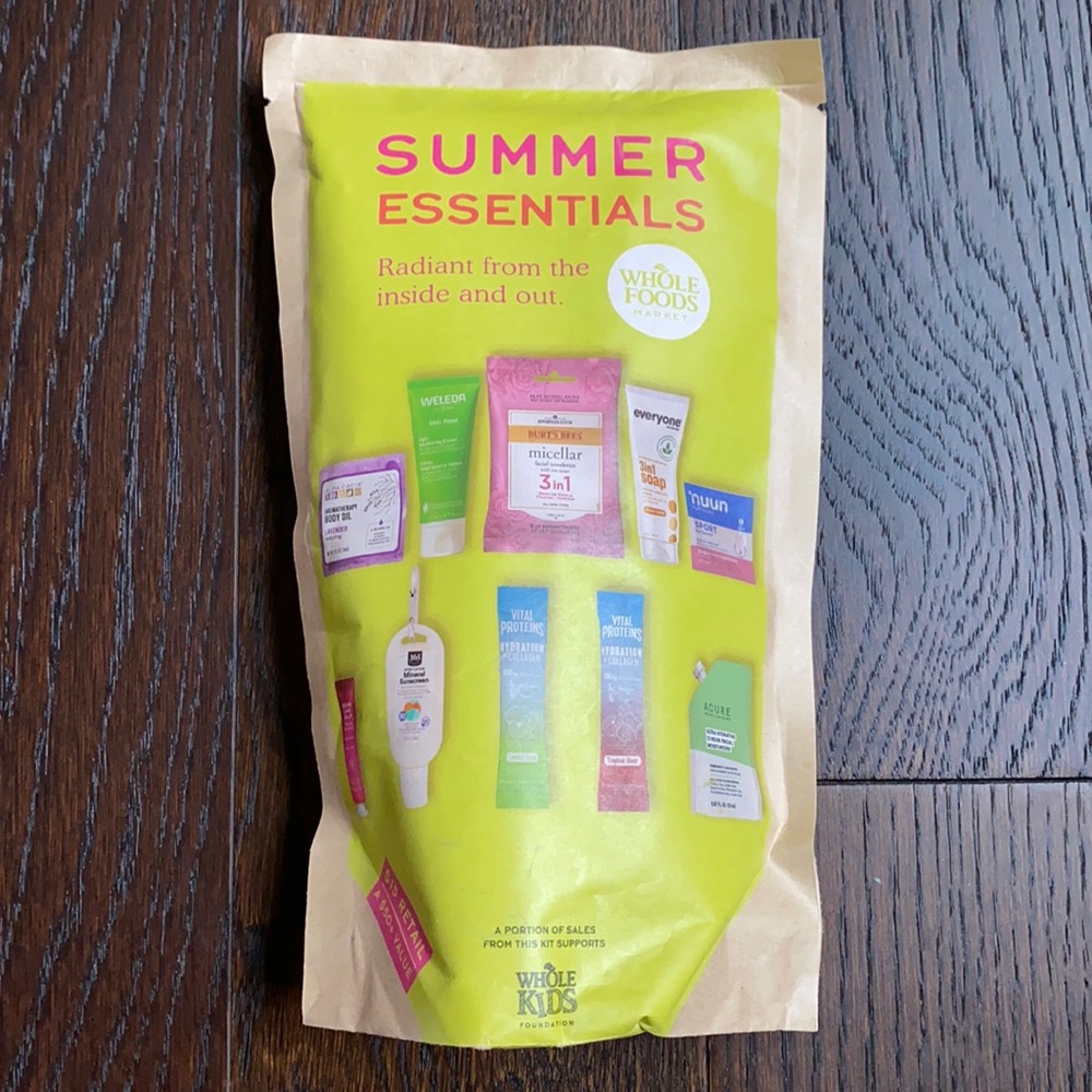 Whole Foods Summer Essentials Beauty Skincare Kit